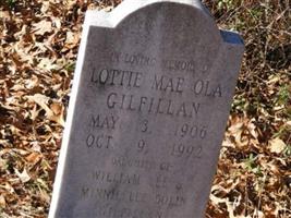 Lottie Mae Ola Gilfillan