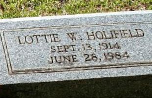 Lottie W. Holifield Lottie W. Holifield