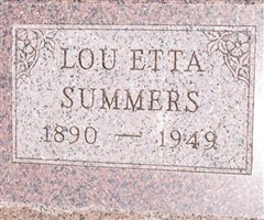 Lou Etta Self Summers