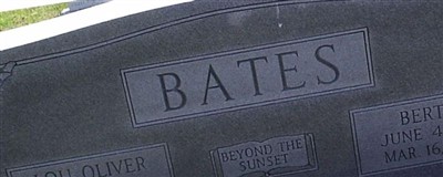 Lou Oliver Bates Lou Oliver Bates
