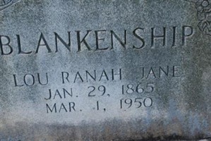 Lou Ranah Jane Blankenship