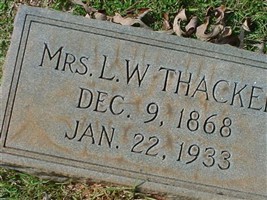 Louanna "Lula" Wright Thacker Louanna "Lula" Wright Thacker