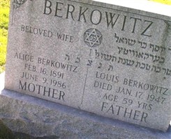 Louis Berkowitz Louis Berkowitz