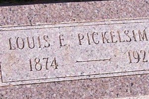 Louis E. Pickelsimer Louis E. Pickelsimer