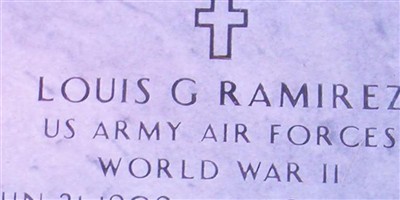 Louis G. Ramirez Louis G. Ramirez