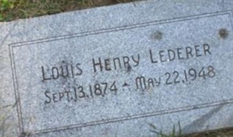 Louis Henry Lederer Louis Henry Lederer