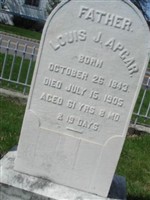 Louis Jones Apgar, Sr Louis Jones Apgar, Sr