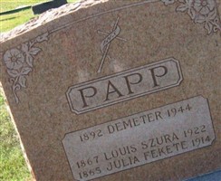 Louis Szura Papp
