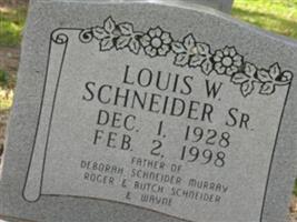 Louis Willie Schneider, Sr