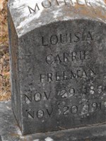 Louisa Carrie Freeman Louisa Carrie Freeman