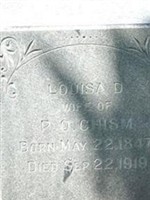 Louisa D. Chism Louisa D. Chism