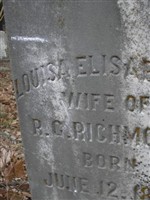 Louisa Elisabeth Cornwell Richmond Louisa Elisabeth Cornwell Richmond