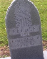 Louisa Elizabeth Felder Louisa Elizabeth Felder