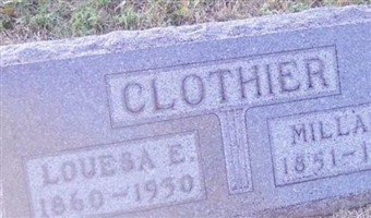 Louisa Elizabeth Yust Clothier Louisa Elizabeth Yust Clothier