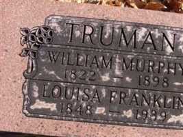 Louisa Franklin Truman Louisa Franklin Truman