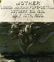 Louisa Mariah Pope Ostrom Louisa Mariah Pope Ostrom