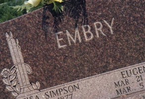 LOUISA SIMPSON EMBRY LOUISA SIMPSON EMBRY