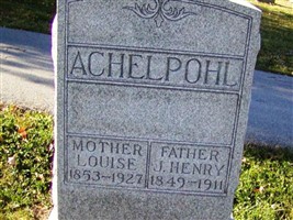 Louise Achelpohl Louise Achelpohl