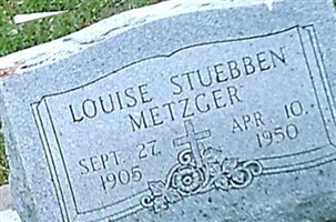 Louise "Aloisia" Stuebben Metzger Louise "Aloisia" Stuebben Metzger