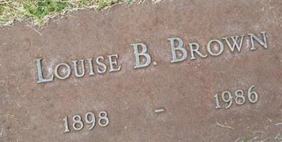 Louise B Brown