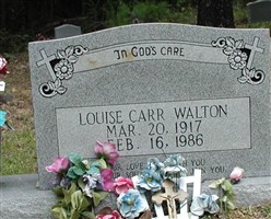 Louise Carr Walton Louise Carr Walton