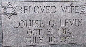 Louise G Levin Louise G Levin