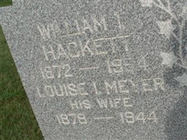 Louise I Meyer Hackett