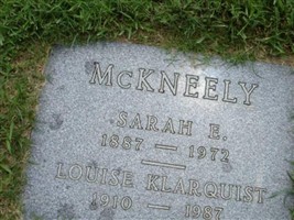 Louise Klarquist McNeely Louise Klarquist McNeely