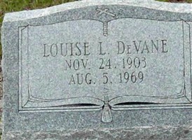 Louise L. DeVane Louise L. DeVane