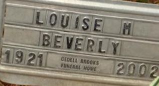 Louise M. Beverly Louise M. Beverly