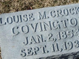 Louise M. Crocker Covington