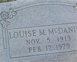 Louise M McDaniel