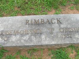 Louise McChesney Rimback