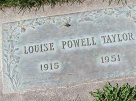 Louise Powell Taylor