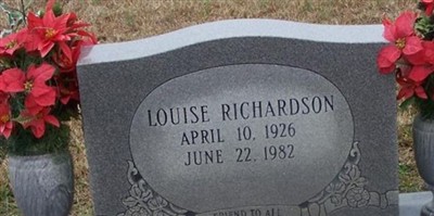 Louise Richardson Louise Richardson
