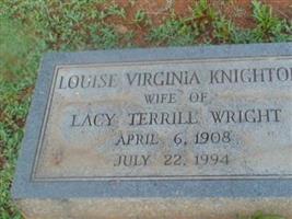 Louise Virginia Knighton Wright
