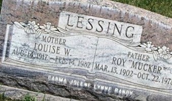 Louise W Lessing Louise W Lessing