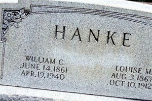 Louise Wilhelmine M. Arnesmeyer Hanke Louise Wilhelmine M. Arnesmeyer Hanke