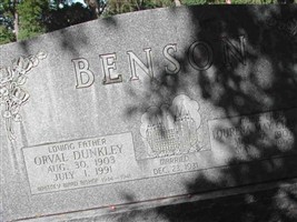 Lourena May Clayson Benson Lourena May Clayson Benson