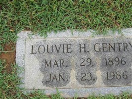 Louvie Hodges Gentry Louvie Hodges Gentry