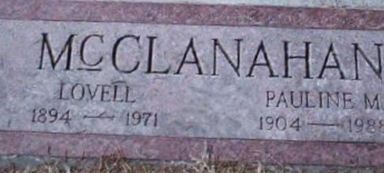 Lovell "Mac" McClanahan Lovell "Mac" McClanahan