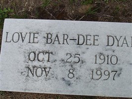 Lovie Bar-Dee Dyals Lovie Bar-Dee Dyals