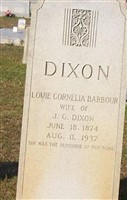 Lovie Cornelia Barbour Dixon
