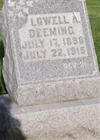 Lowell A Deeming Lowell A Deeming