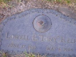 Lowell E "Tony" Relf