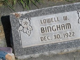 Lowell W Bingham