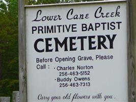 Lower Cane Creek Cemetery