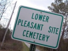 Lower Pleasant Site Cemetery Lower Pleasant Site Cemetery