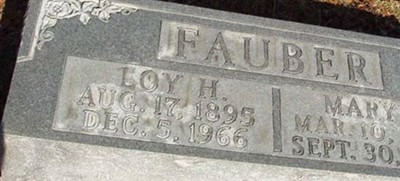 Loy H Fauber Loy H Fauber