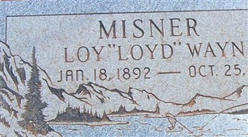 Loy Wayne "Loyd" Misner